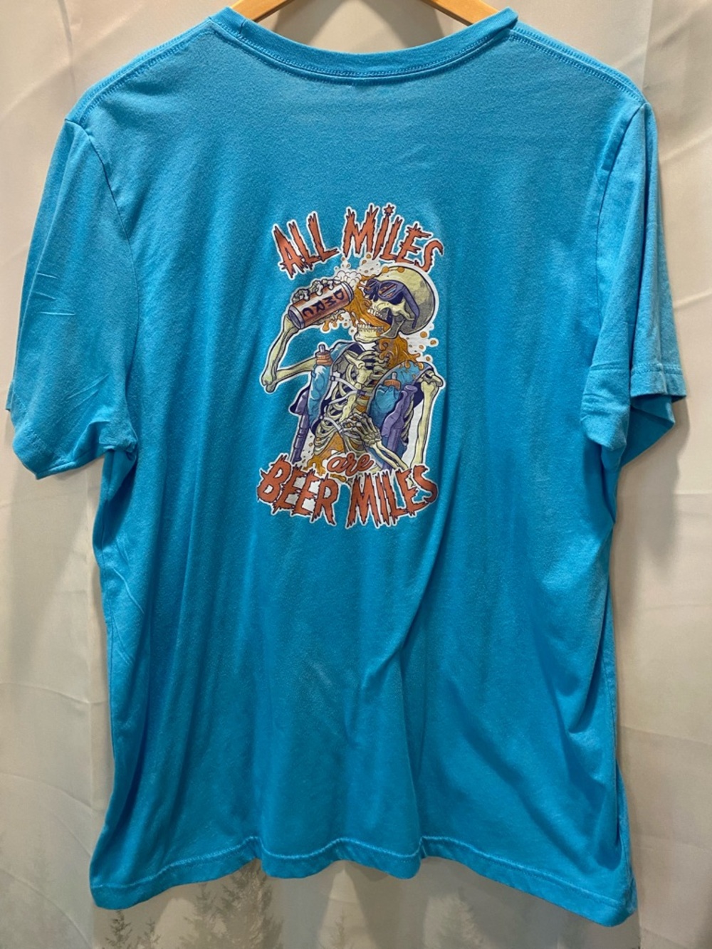 DMRC Death March Running Company Beer Miles Shirt